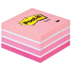 Cubo Foglietti Post-it® Rosa 76x76 mm