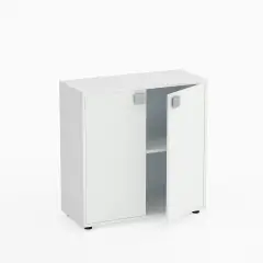 Mobile Scuola Kubò Bianco 2 Ante H 90 cm. Bianco - Conforme CAM