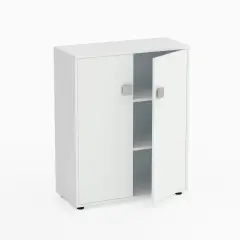 Mobile Scuola Kubò Bianco 2 Ante H 110 cm. Bianco - Conforme CAM