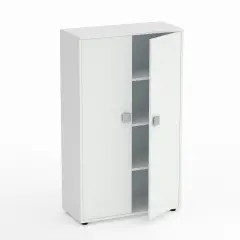 Mobile Scuola Kubò Bianco 2 Ante H 150 cm. Bianco - Conforme CAM