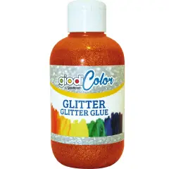 Tempera Acriica Glitter Giodicolor - 250 ml - Rosso