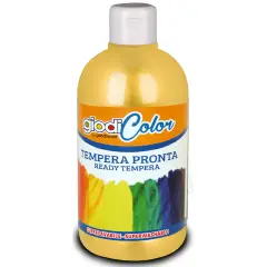 Colore a Tempera per Bambini Giodicolor 500 ml. Oro