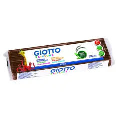 Plastilina Patplume Giotto – 350g Marrone