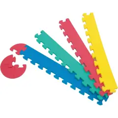 Set 8 Bordi in EVA Multicolor per Tappetini Puzzle
