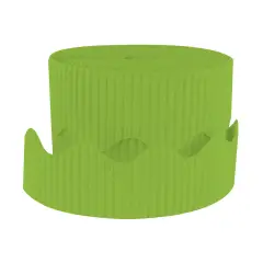 Bordi Cartondulato Onde Verde Mela - Decorazioni Creative e Scolastiche