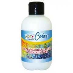 Tempera Acrilica Giodicolor - 500 ml - Bianco