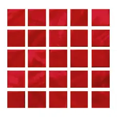 Tessere Mosaico Marmorizzate – Colore Rosso