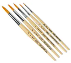 Pennelli Punta Piatta da Vinci – Set 5 pezzi