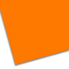 Cartoncino Colorato Premium Liscio 50x70 cm Arancio – 200 g/m² FSC