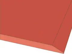 Pavimento Antitrauma in Gomma 50x50 cm Spessore 50 mm con Smusso