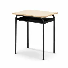 Banco Monoposto 900 con Sottopiano in Lamiera H 64 cm | Conforme CAM