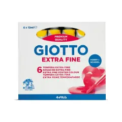 Tempera Giotto Tubetto 12 ml - Giallo Primario
