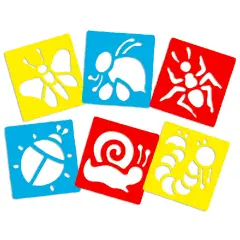 Stencil Sagome Insetti – Creatività e Apprendimento per Bambini