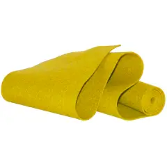 Panno Lenci in Rotolo 45 cm x 5 m - Giallo