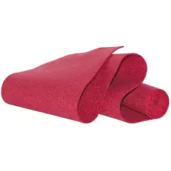 Panno Lenci in Rotolo 45 cm x 5 m - Rosso