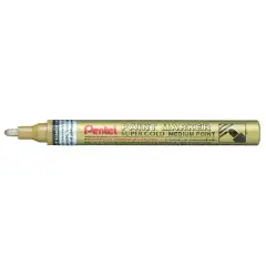Pennarelli Marker - Punta Media Tratto 4,5 mm - Oro Pentel MMP10