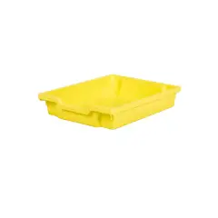 Contenitore Basso cm 31x18x7,5 cm Giallo