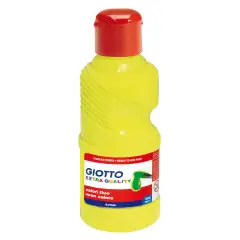 Tempera Fluo Giotto 250 ml - Giallo