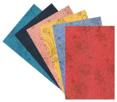 Carta Seta con Rilievi Fiori