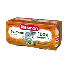 Omogeneizzato Pesce 2x80 gr. Salmone con Verdure