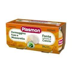 Omogeneizzato Formaggino 2x80 gr. con Mozzarella