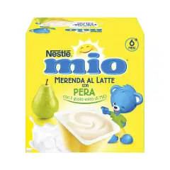 Merenda al Latte Pera 4x100gr.