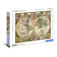 Puzzle 3000 Pezzi Hqc Old Map