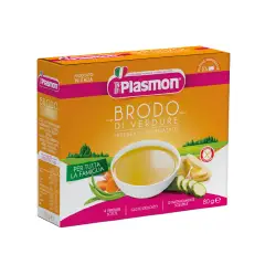 Plasmon Brodo di Verdure Disidratato – Preparato per Pappe e Svezzamento