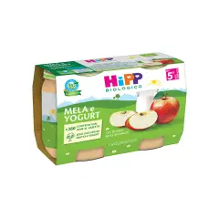 HIPP Omogeneizzato Merenda Bio Mela e Yogurt 125g x2