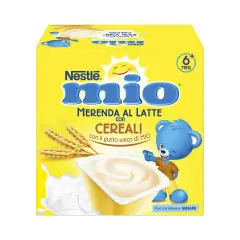 Merenda al Latte Cereali 4x100gr.