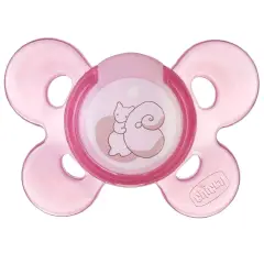 Succhietto Comfort Caucciu' 0-6M 1Pz Rosa