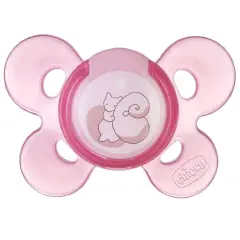 Succhietto Comfort Silicone 0-6 Mesi Rosa