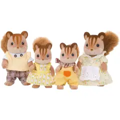 Famiglia Scoiattoli Chiari Sylvanian Families
