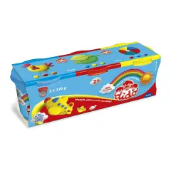Pasta Didò Giotto Tris – 3 Vasetti da 220g (Giallo, Rosso, Cyan)