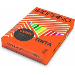 Carta Per Fotocopie Copy Tinta 160 Fabriano A4 Arancio Risma 250 Fogli