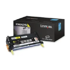 TONER LEXMARK ORIGINALE X560N -X560A2YG- GIALLO