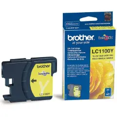 CARTUCCIA BROTHER ORIGINALE DCP 385C-6690CW-6690M -LC1100Y- GIALLO