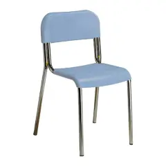 Sedia per Bambini Scuola Infanzia Sara Misura 2 Azzurro - Conforme CAM