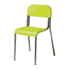 Sedia per Bambini Scuola Infanzia Sara Misura 2 Verde Lime - Conforme CAM