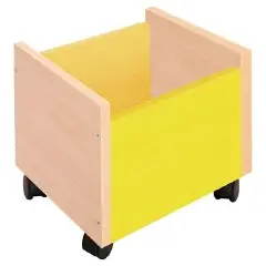 Mobile Contenitore Giallo Moba – Arredo per Scuola dell’Infanzia