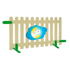 Divisorio per Asilo Nido e Infanzia Staccionata con Decoro Luna