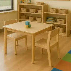 Sedia Bambini Nido e Infanzia Susy Seduta cm. 31 Naturale Conforme CAM