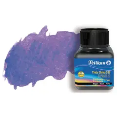 Inchiostro di China Pelikan – Viola Blu 10 ml per Calligrafia e Disegno Artistico