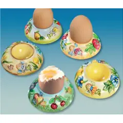 Stampo per Colata – Portauova 3 Soggetti 9,5 cm per Ceramica, Cera, Sapone e Dolci