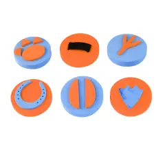 Tampone Palmare a Mano Aperta – Set 6 Impronte Animali