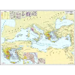 CARTINA STORICA ANTICA GRECIA