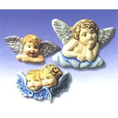 Stampo per Colata – Puttini 5-10 cm per Ceramica, Cera, Sapone e Dolci