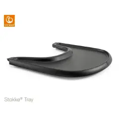 Stokke Tray – Vassoio per Tripp Trapp Baby Set Nero