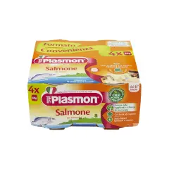 OMOGENEIZZATO PESCE 4X80 GR. SALMONE CON VERDURE