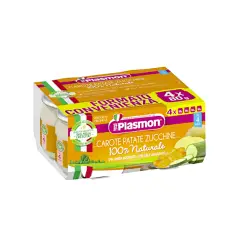 Omogeneizzato Verdure 4x80 gr. Carote Patate Zucchine